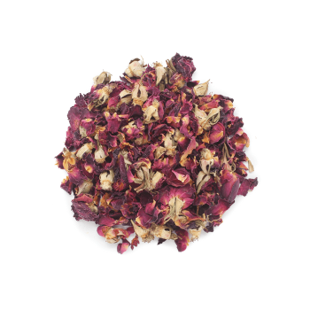 Kaufen Sie getrocknete Rosenblätter. Online-Verkauf von Pflanzen in loser Schüttung.