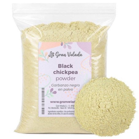 Garbanzo negro en polvo para cosmética casera | Gran Velada