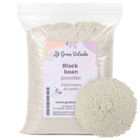 Frijol negro en polvo para cosmética casera | Gran Velada