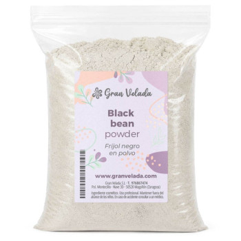 Frijol negro en polvo para cosmética casera | Gran Velada