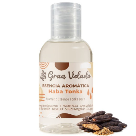 Esencia aromática haba tonka - Aroma dulce, vainilla y heno