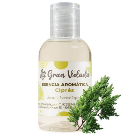 Esencia aromática ciprés - Aroma balsámico y amaderado