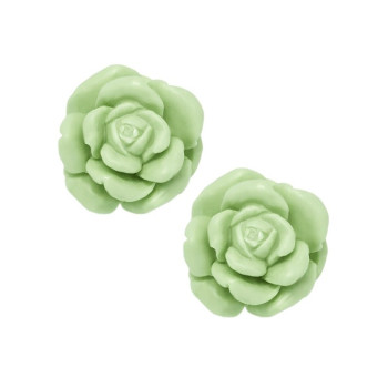 Formform von 2 Rosen 3D zum Basteln und zur Herstellung von Kerzen und Seifen.