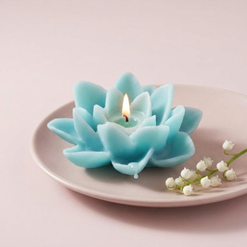Nenufar Kerzenform 12cm zur Herstellung von Kerzen.