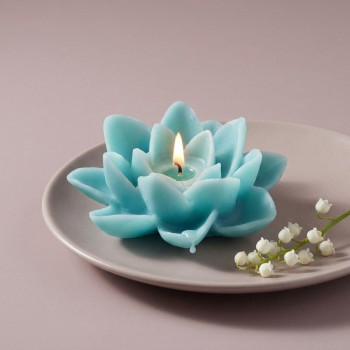 Nenufar Kerzenform 12cm zur Herstellung von Kerzen.