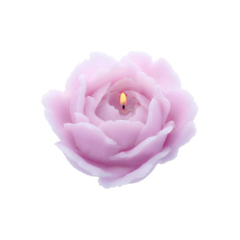 Klassische rosa Kerzenform.