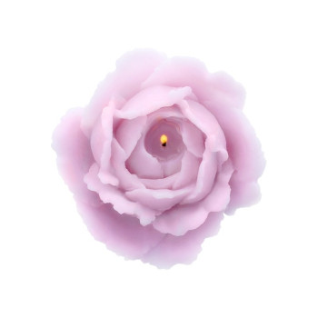 Klassische rosa Kerzenform.