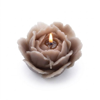 Klassische rosa Kerzenform.