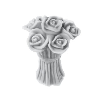 Hochzeitsstrauß aus Rosen Kerzenform