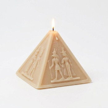Ägyptische Pyramide Form zur Hertsellung von Kerzen.