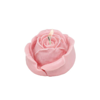 Rose Form zur Herstellung von Kerzen.
