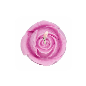 Rose Form zur Herstellung von Kerzen.