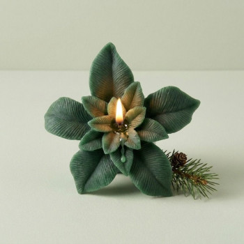Kerzenform große Weihnachtsstern.