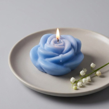 Silikonform Öffnen Rosa 3D.