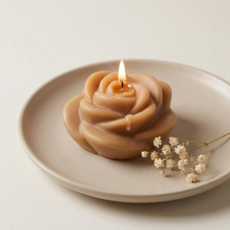 Silikonform Öffnen Rosa 3D.