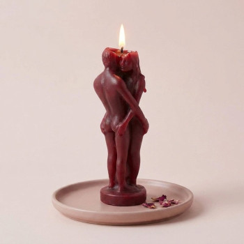Paar Kerzenform zur Herstellung von Valentinstag Kunsthandwerk und mehr.