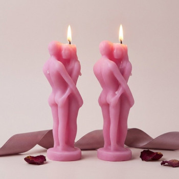 Paar Kerzenform zur Herstellung von Valentinstag Kunsthandwerk und mehr.