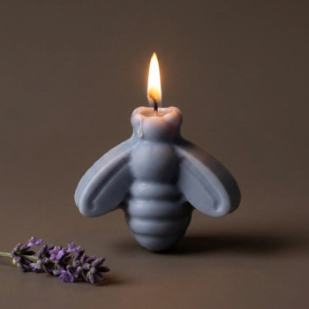 Molde para hacer velas con forma corazón de rosas