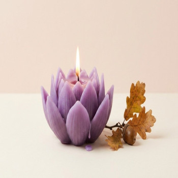 Molde para hacer velas ramo de flores