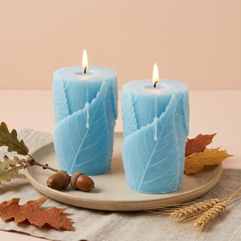 Herbstform zur Herstellung von Kerzen. Online verkauft.