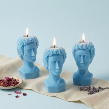 Molde para velas flotantes nenúfar 2