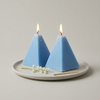 Molde para velas orquídea
