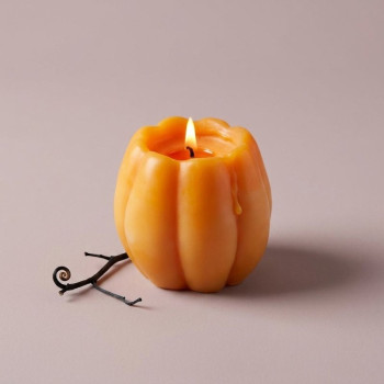 Halloween-Kürbis-Silikonform zum Herstellen von Kerzen und Kunsthandwerk.