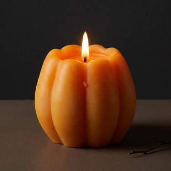 Halloween-Kürbis-Silikonform zum Herstellen von Kerzen und Kunsthandwerk.