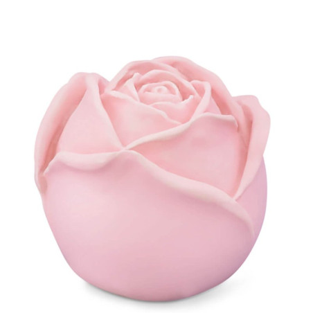 Geschlossene Silikonform in Rosa, mittelgroß, für Seifen und Kunsthandwerk.