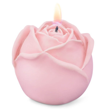 Geschlossene Silikonform in Rosa, mittelgroß, für Seifen und Kunsthandwerk.