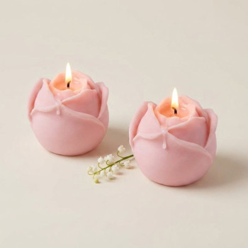 Molde de silicona para velas oso gordito | Gran Velada