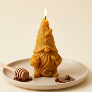 Silikonform „Elf Imker“ zum Herstellen von Weihnachtsfiguren.
