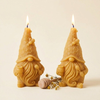 Silikonform „Elf Imker“ zum Herstellen von Weihnachtsfiguren.
