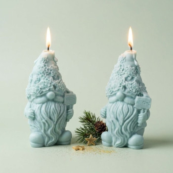 Silikonform „Elf Welcome“ zum Herstellen von Weihnachtsfiguren.