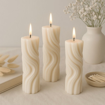Cemento para figuras amarillo limón para manualidades y piezas decorativas