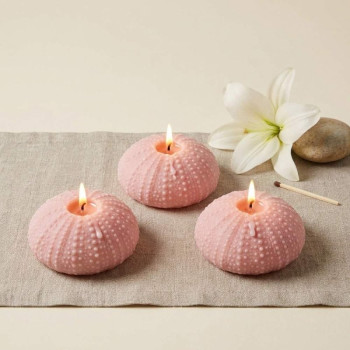 Molde de silicone coral redondo para fazer sabonetes e artesanato.