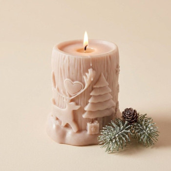 Molde de silicona para velas gato sentado | Gran Velada