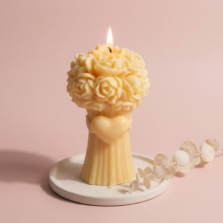 Molde de silicona para velas girasol pequeño | Gran Velada