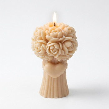 Molde de silicona para velas girasol pequeño | Gran Velada