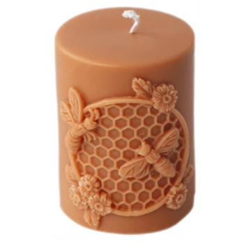 Cera perlada naranja clásico | Pearled wax de colores | Gran Velada