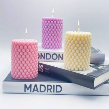 Cera perlada rosa claro | Pearled wax de colores | Gran Velada