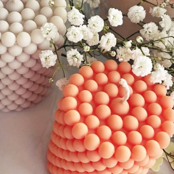 Cera perlada rosa claro | Pearled wax de colores | Gran Velada