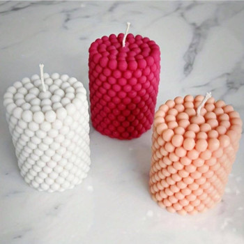 Cera perlada rosa claro | Pearled wax de colores | Gran Velada