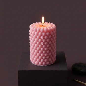 Cera perlada rosa blush | Pearled wax de colores | Gran Velada
