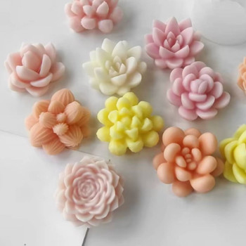 Molde de silicona para velas flor de plumeria | Gran Velada