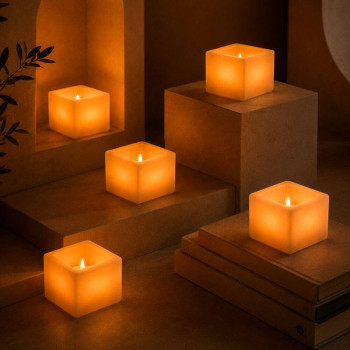 Molde fanal cuadrado mini - Silicona para velas decorativas