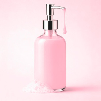 Tono rosa claro para jabones de glicerina en formato líquido