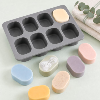 Molde para hacer wax sachet con forma de ovalo