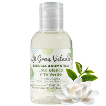 Esencia aromática de loto blanco y té verde | Gran Velada