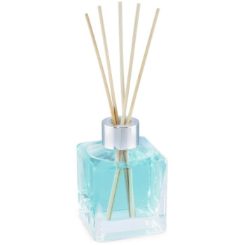 Glasflasche 120 ml für Mikado mit silbernem Ring | Gran Velada